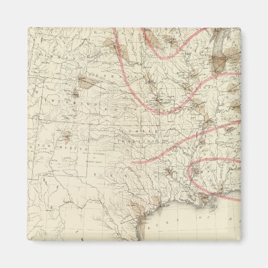 Amerikaanse barometer magneet (Voorkant)