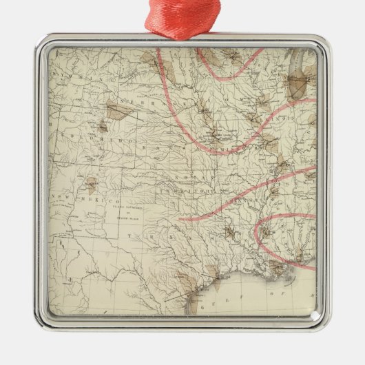 Amerikaanse barometer metalen ornament (Voorkant)