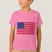 Amerikaanse basisproducten t-shirt (Voorkant)