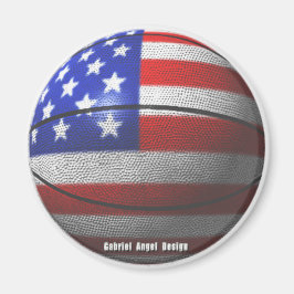Amerikaanse Basketball Magneet