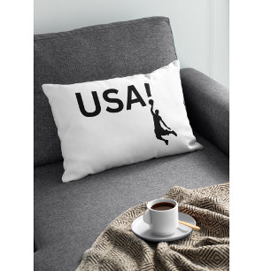 Amerikaanse basketbalspeler kussen