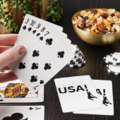 Amerikaanse basketbalspeler pokerkaarten (Insitu)