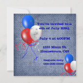 Amerikaanse BBQ Kaart (Achterkant)