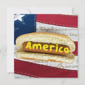 Amerikaanse BBQ Kaart (Voorkant)