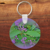 Amerikaanse Beautyberry (Callicarpa americana) Sleutelhanger (Voorkant)