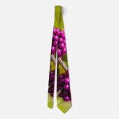 Amerikaanse Beautyberry-Stropdas Stropdas (Achterkant)