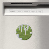 Amerikaanse begraafplaats in Normandy Magneet (Insitu (Vaatwasser))