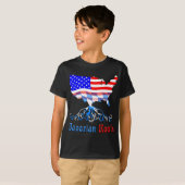 Amerikaanse Beierse Roots Duitsland T-shirt (Voorkant volledig)