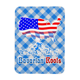 Amerikaanse Beierse Roots Flexi Magnet Magneet