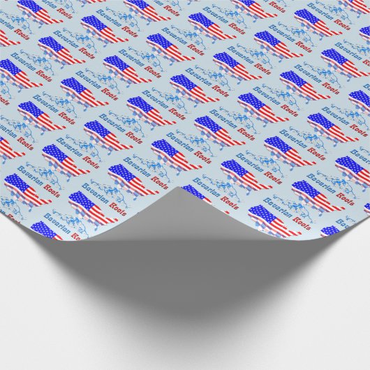 Amerikaanse Beierse wortels Cadeaupapier (Hoek)