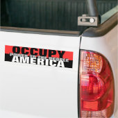 AMERIKAANSE BEVOEGDHEDEN VOOR MENSEN BUMPERSTICKER (Op Truck)