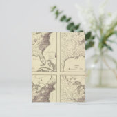 Amerikaanse bevolking 1790-1820 briefkaart (Staand voorkant)