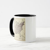 Amerikaanse bevolking 1850 mok (Voorkant links)