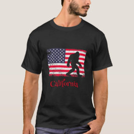 Amerikaanse Bigfoot Californië T-shirt