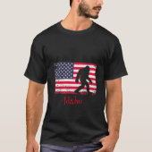 Amerikaanse Bigfoot Idaho T-shirt (Voorkant)