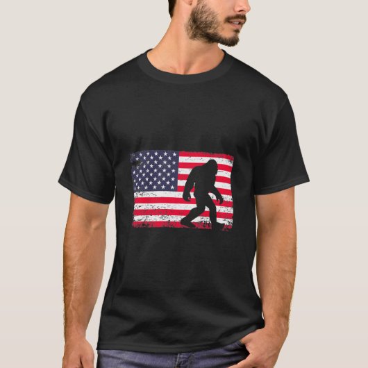 Amerikaanse Bigfoot T-shirt (Voorkant)