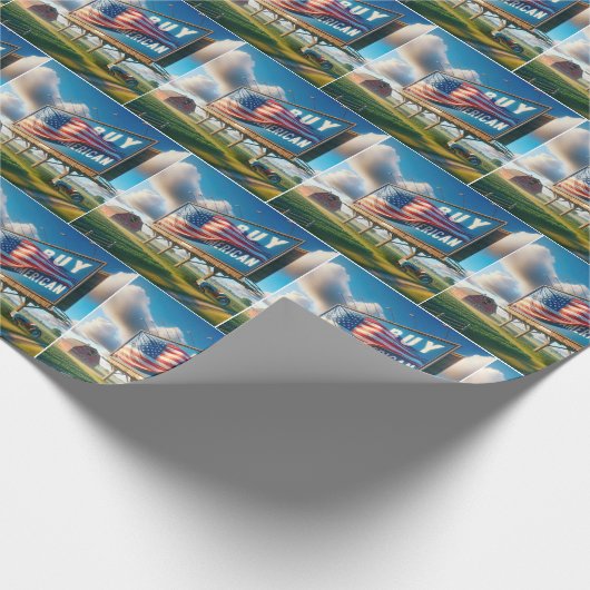 Amerikaanse Billboard kopen met Boerderij Tractor Cadeaupapier (Hoek)