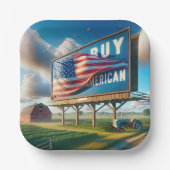 Amerikaanse Billboard kopen met Boerderij Tractor Papieren Bordje (Voorkant)