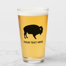 Amerikaanse Bison Buffalo Beer Glass Tumbler