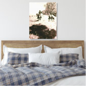 Amerikaanse Bison Hunters (foto) Canvas Afdruk (Insitu (Slaapkamer))