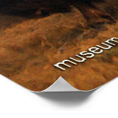 amerikaanse bison poster (Hoek)