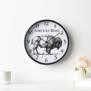 Amerikaanse Bizon houten frame