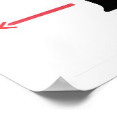 Amerikaanse bizon illustratie poster (Hoek)