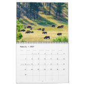 Amerikaanse Bizon Kalender 2027 (Feb 2027)