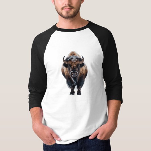 Amerikaanse Bizon T-Shirt (Voorkant)