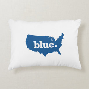 Amerikaanse Blauwe Staten Decoratief Kussen