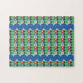 Amerikaanse bloemen - Puzzle Legpuzzel (Horizontaal)
