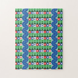 Amerikaanse bloemen - Puzzle Legpuzzel