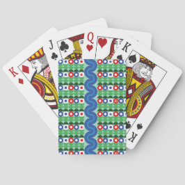 Amerikaanse bloemen - Spelkaarten Pokerkaarten