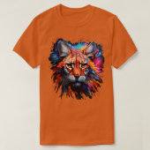 Amerikaanse Bobcat Rainbow T-shirt (Design voorkant)