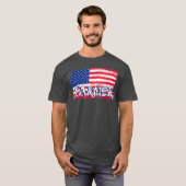 Amerikaanse Boer Amerikaanse vlag - Boer Farming G T-shirt (Voorkant volledig)