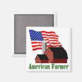 Amerikaanse boer magneet (Voorkant / Achterkant)