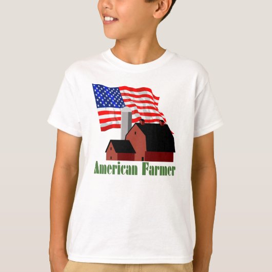 Amerikaanse boer t-shirt (Voorkant)