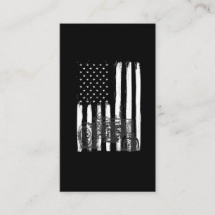 Amerikaanse Boerderij Tractor Patriottic US Farmin Visitekaartje