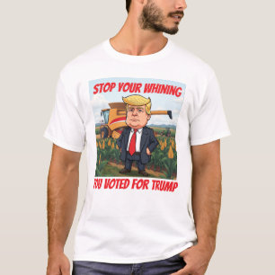 Amerikaanse boeren stoppen met zeuren als je op Tr T-shirt
