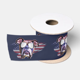 Amerikaanse bokshond 3-inch Satin-lint Satijnen Lint