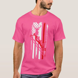 Amerikaanse boogjacht Boogschutter Boogschutters D T-shirt