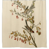 Amerikaanse Boom Sparrow, Amerikaanse vogelvogels Douchegordijn (Voorkant)