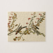 Amerikaanse Boom Sparrow, Amerikaanse vogelvogels Legpuzzel (Horizontaal)