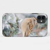 Amerikaanse Boommus in de winter Case-Mate iPhone Case (Achterkant (horizontaal))