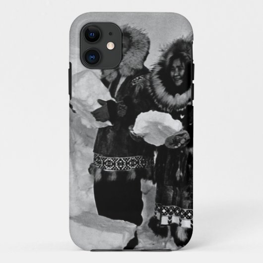 Amerikaanse bouwbedrijven Alaska igloo Case-Mate iPhone Case (Achterkant)