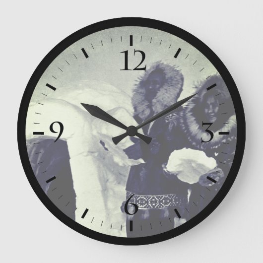 Amerikaanse bouwbedrijven Alaska igloo Grote Klok (Voorkant)