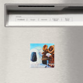  Amerikaanse bouwbedrijven Alaska igloo Magneet (Insitu (Vaatwasser))