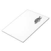  Amerikaanse Box Tortoise - Turtle Sjabloon Notitieblok (Schuin)