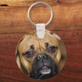 Amerikaanse Boxer Sleutelhanger (Voorkant)