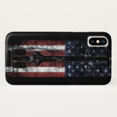 AMERIKAANSE BRANDSTOF NITRO STIJL Case-Mate iPhone CASE (Achterkant (horizontaal))